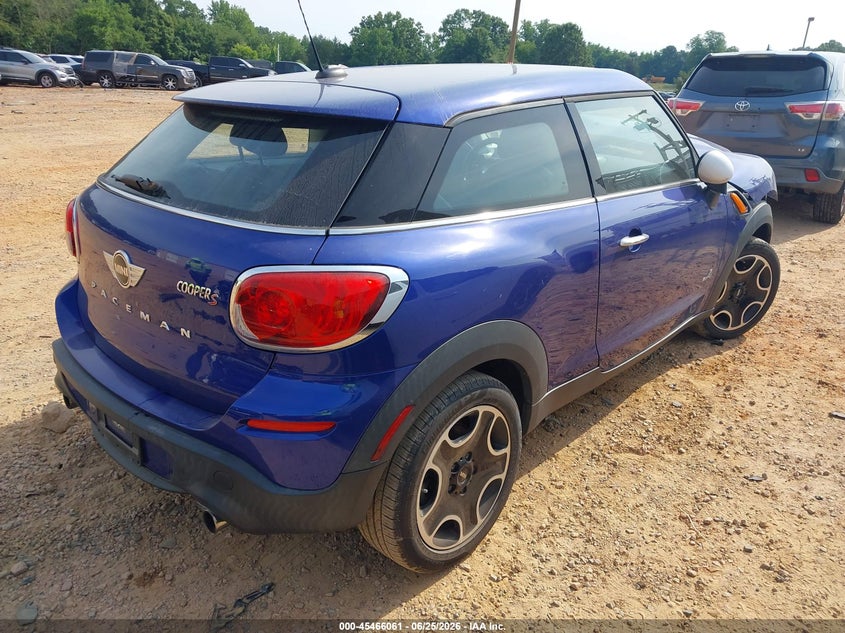 2014 Mini Paceman VIN WMWSS7C58EWN71708 IAAI salvage auction — FRONT END, Salvage (North Carolina), sold $750 on 2026-07-27 (photo 4)
