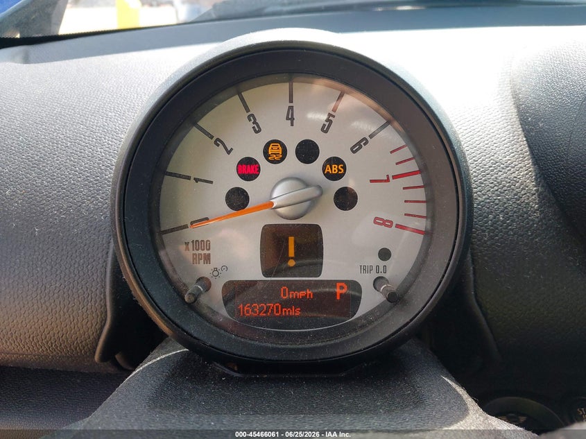 2014 Mini Paceman VIN WMWSS7C58EWN71708 IAAI salvage auction — FRONT END, Salvage (North Carolina), sold $750 on 2026-07-27 (photo 7)