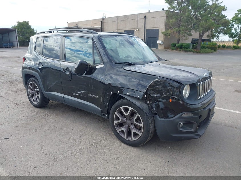 2015 Jeep Renegade VIN ZACCJABT0FPB69384 IAAI salvage auction — SIDE, Salvage Title, sold $1,050 on 2026-07-22 (photo 1)