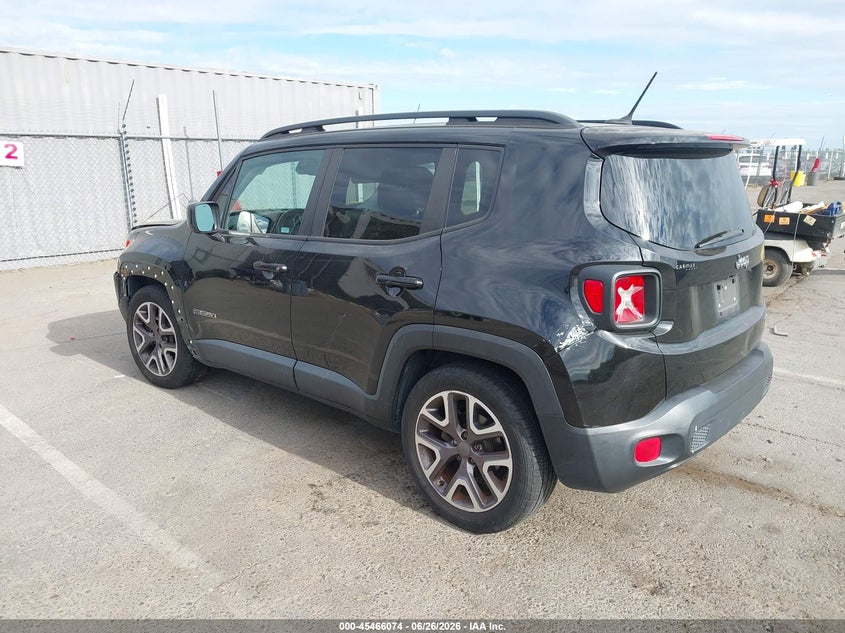 2015 Jeep Renegade VIN ZACCJABT0FPB69384 IAAI salvage auction — SIDE, Salvage Title, sold $1,050 on 2026-07-22 (photo 3)