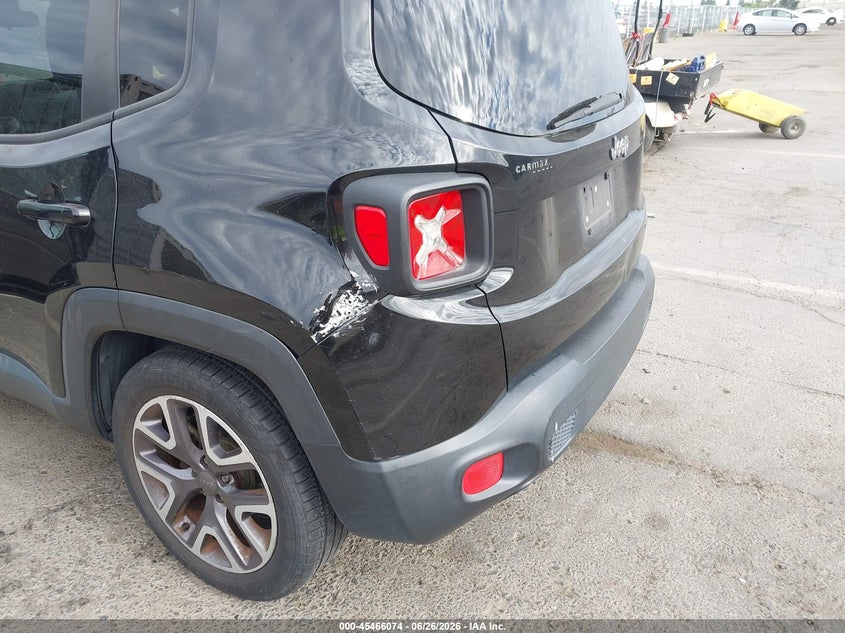2015 Jeep Renegade VIN ZACCJABT0FPB69384 IAAI salvage auction — SIDE, Salvage Title, sold $1,050 on 2026-07-22 (photo 6)