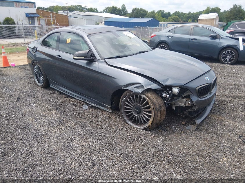 2016 BMW M2 VIN WBA1J7C51GV359983 IAAI salvage auction — RIGHT FRONT, Salvage (South Carolina), sold $1,900 on 2026-08-02 (photo 1)