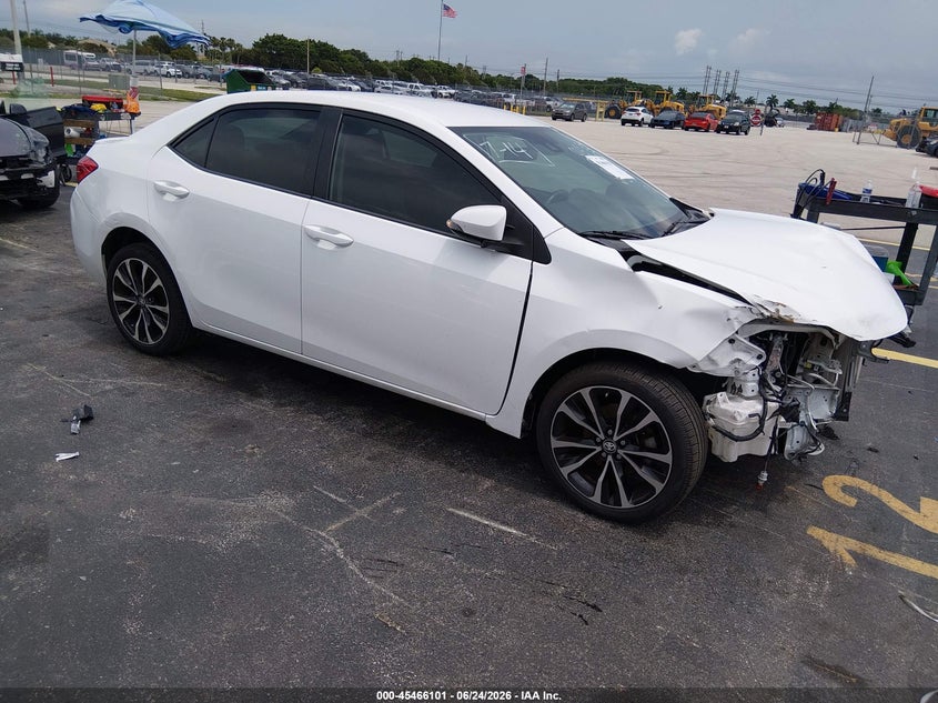 2018 Toyota Corolla VIN 5YFBURHE1JP784388 IAAI salvage auction — RIGHT FRONT, Rebuildable (Florida), sold $3,050 on 2026-07-30 (photo 1)