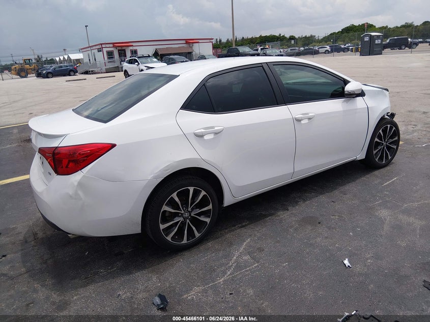 2018 Toyota Corolla VIN 5YFBURHE1JP784388 IAAI salvage auction — RIGHT FRONT, Rebuildable (Florida), sold $3,050 on 2026-07-30 (photo 4)