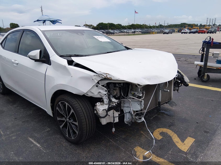 2018 Toyota Corolla VIN 5YFBURHE1JP784388 IAAI salvage auction — RIGHT FRONT, Rebuildable (Florida), sold $3,050 on 2026-07-30 (photo 6)