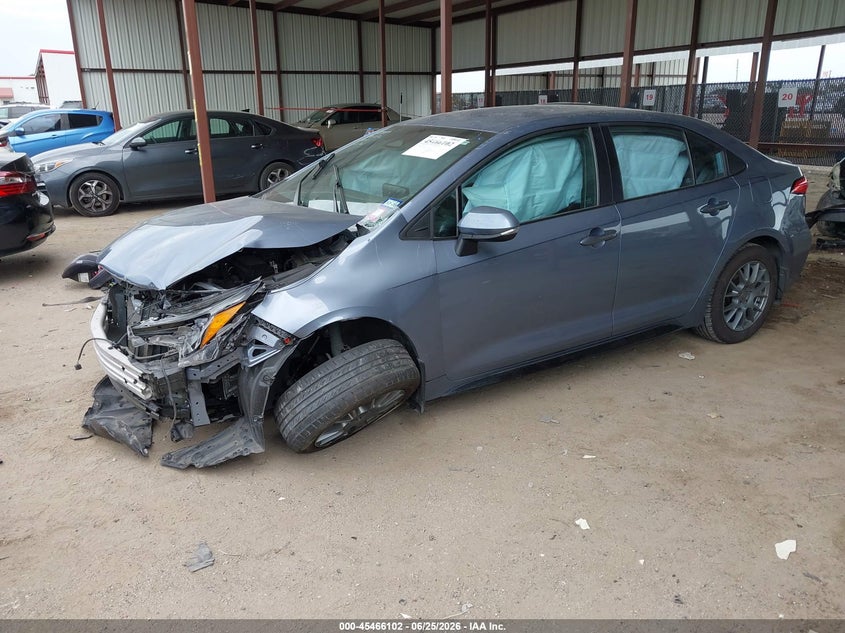 2023 Toyota Corolla VIN 5YFS4MCE6PP140775 IAAI salvage auction — FRONT END, Salvage (Texas), sold $2,650 on 2026-08-02 (photo 2)