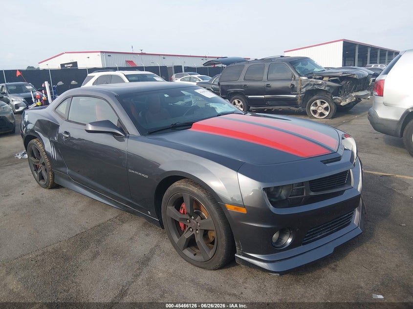 2010 Chevrolet Camaro VIN 2G1FT1EW3A9124087 IAAI salvage auction — SIDE, Salvage (South Carolina), sold $4,300 on 2026-07-19 (photo 1)