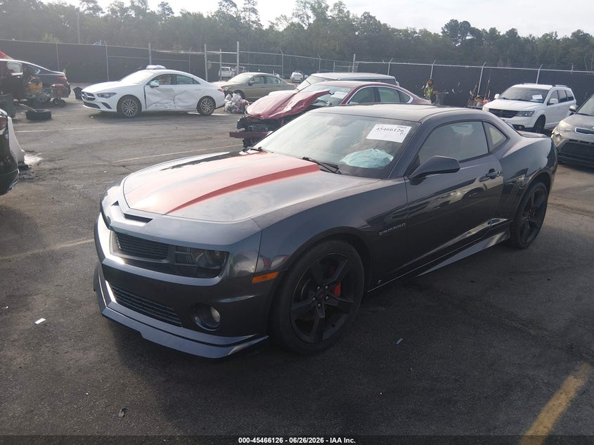 2010 Chevrolet Camaro VIN 2G1FT1EW3A9124087 IAAI salvage auction — SIDE, Salvage (South Carolina), sold $4,300 on 2026-07-19 (photo 2)