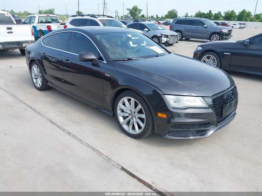 2013 Audi A7 VIN WAU2GAFC2DN009817 IAAI salvage auction — HAIL, Original (Texas), sold $3,975 on 2026-08-01 (photo 1)