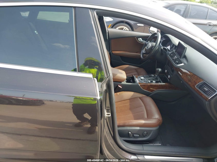 2013 Audi A7 VIN WAU2GAFC2DN009817 IAAI salvage auction — HAIL, Original (Texas), sold $3,975 on 2026-08-01 (photo 5)