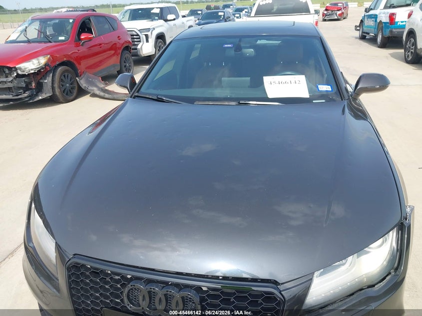 2013 Audi A7 VIN WAU2GAFC2DN009817 IAAI salvage auction — HAIL, Original (Texas), sold $3,975 on 2026-08-01 (photo 6)