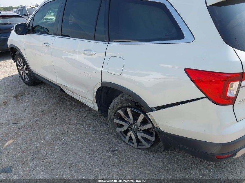2021 Honda Pilot VIN 5FNYF5H58MB027906 IAAI salvage auction — LEFT & RIGHT, Salvage (Texas), sold $7,500 on 2026-07-24 (photo 6)