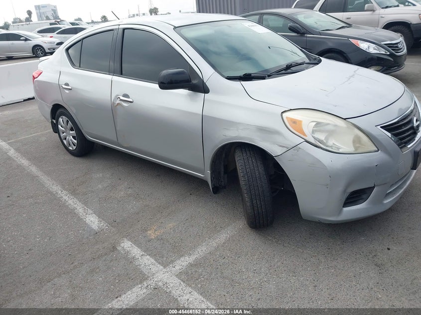 2014 Nissan Versa VIN 3N1CN7AP0EK458093 IAAI salvage auction — NORMAL WEAR, Salvage (California), sold $475 on 2026-07-09 (photo 1)