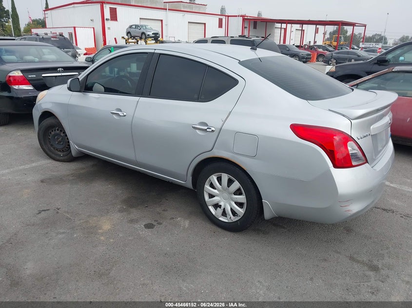 2014 Nissan Versa VIN 3N1CN7AP0EK458093 IAAI salvage auction — NORMAL WEAR, Salvage (California), sold $475 on 2026-07-09 (photo 3)