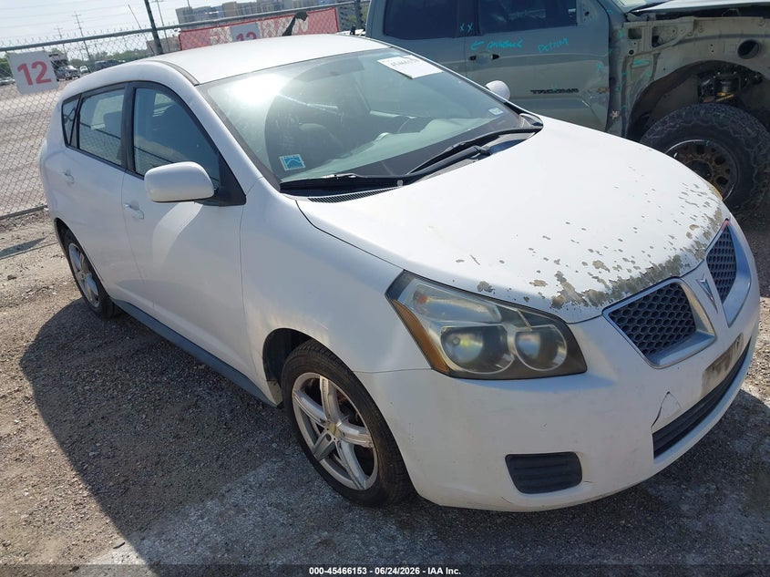 2010 Pontiac Vibe VIN 5Y2SP6E00AZ419222 IAAI salvage auction — NORMAL WEAR, Original (Texas), sold $250 on 2026-07-20 (photo 1)