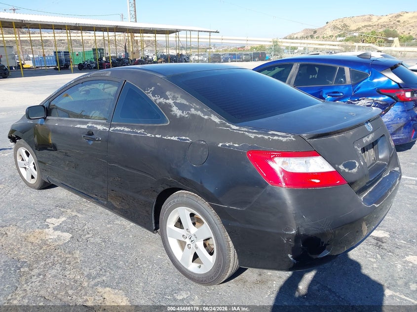 2007 Honda Civic VIN 2HGFG12827H543968 IAAI salvage auction — FRONT END, Salvage (California), sold $325 on 2026-07-09 (photo 3)