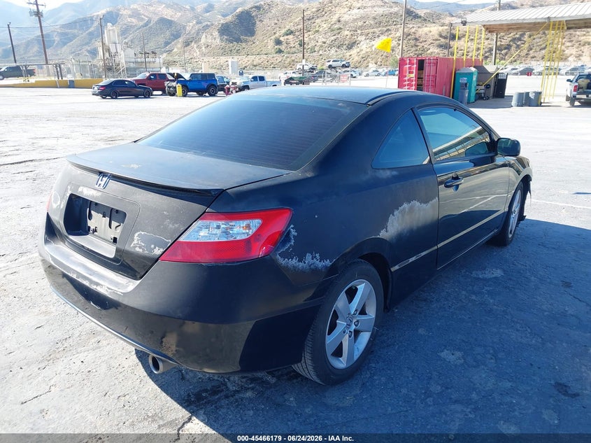 2007 Honda Civic VIN 2HGFG12827H543968 IAAI salvage auction — FRONT END, Salvage (California), sold $325 on 2026-07-09 (photo 4)