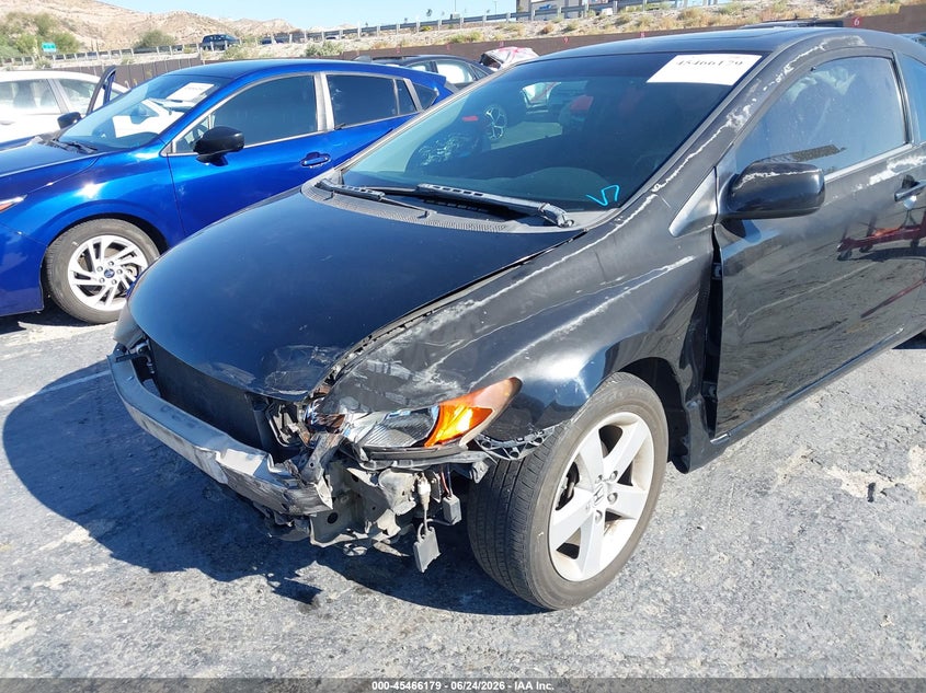 2007 Honda Civic VIN 2HGFG12827H543968 IAAI salvage auction — FRONT END, Salvage (California), sold $325 on 2026-07-09 (photo 6)