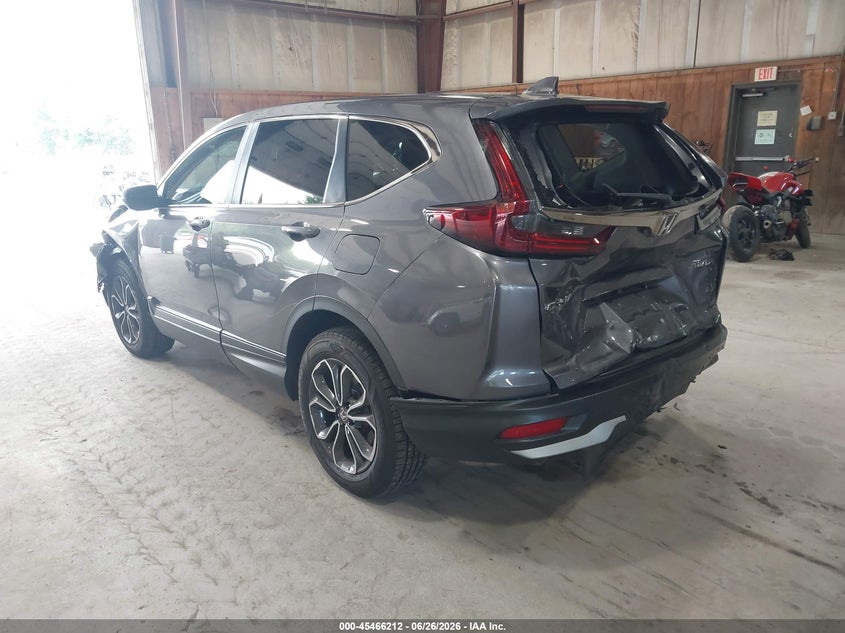 2021 Honda Cr-v VIN 7FARW2H81ME007160 IAAI salvage auction — FRONT & REAR, Salvage Title, sold $6,400 on 2026-07-15 (photo 3)