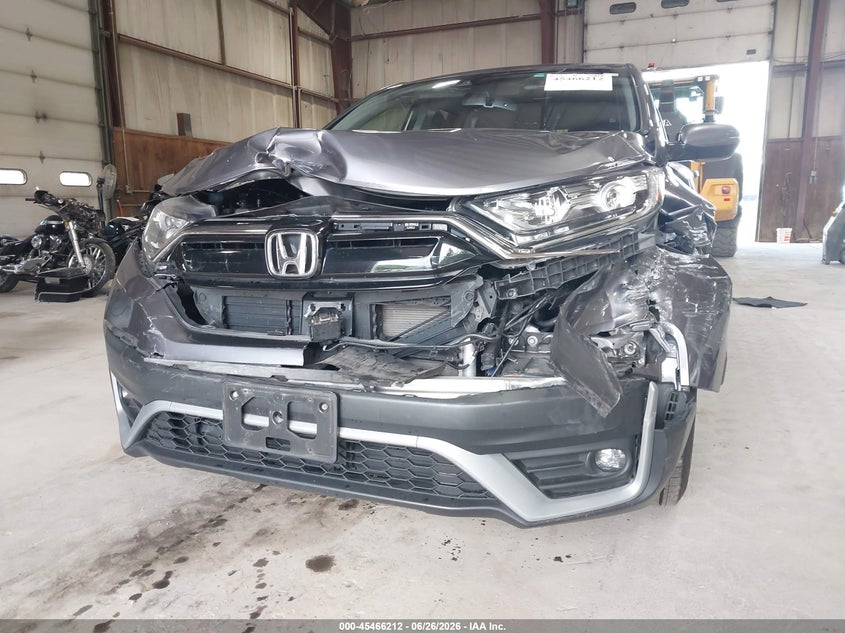2021 Honda Cr-v VIN 7FARW2H81ME007160 IAAI salvage auction — FRONT & REAR, Salvage Title, sold $6,400 on 2026-07-15 (photo 6)