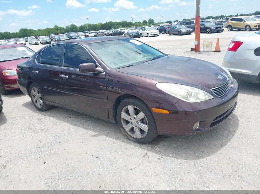 2006 Lexus Es 330 VIN JTHBA30G665171219 IAAI salvage auction — NORMAL WEAR, Clear (Florida), sold $375 on 2026-07-22 (photo 1)
