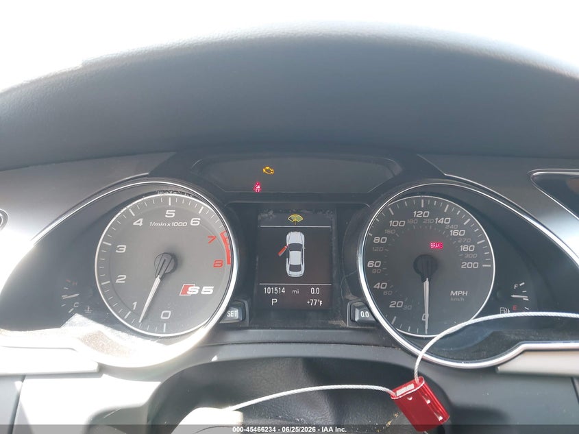 2012 Audi S5 VIN WAUCVAFR2CA000880 IAAI salvage auction — NORMAL WEAR, Clear (Michigan), sold $900 on 2026-07-14 (photo 7)