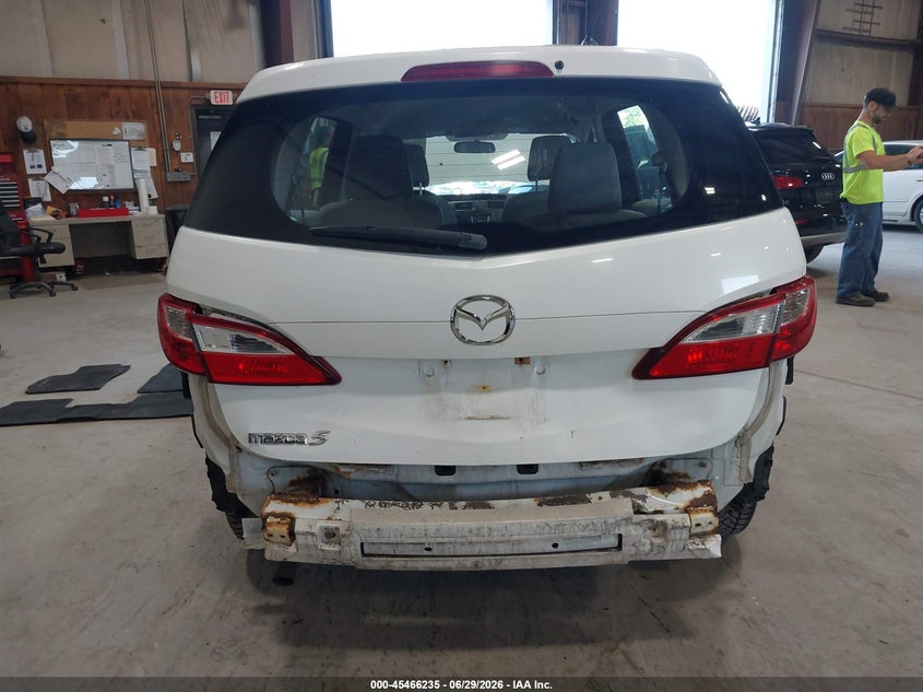 2013 Mazda 5 VIN JM1CW2BL8D0150474 IAAI salvage auction — REAR END, Mv-907A (New York), sold $1,300 on 2026-07-10 (photo 6)