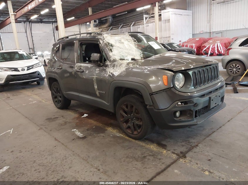 2016 Jeep Renegade VIN ZACCJBBT4GPCR1071 IAAI salvage auction — FRONT END, Salvage (Oregon), sold $1,300 on 2026-08-13 (photo 1)