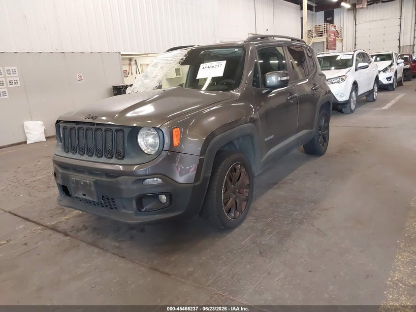 2016 Jeep Renegade VIN ZACCJBBT4GPCR1071 IAAI salvage auction — FRONT END, Salvage (Oregon), sold $1,300 on 2026-08-13 (photo 2)