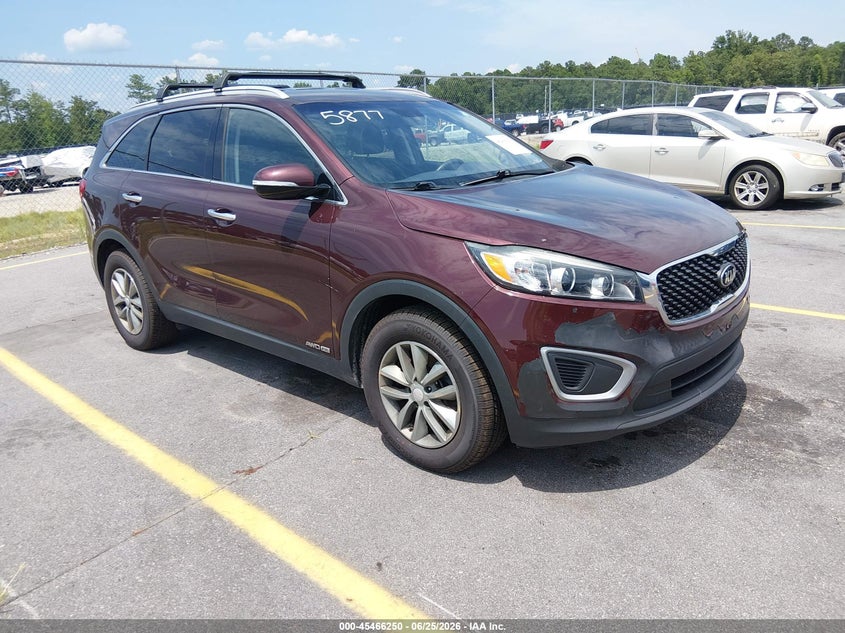2017 Kia Sorento VIN 5XYPGDA53HG327915 IAAI salvage auction — FRONT END, Clear (Pennsylvania), sold $3,100 on 2026-07-15 (photo 1)