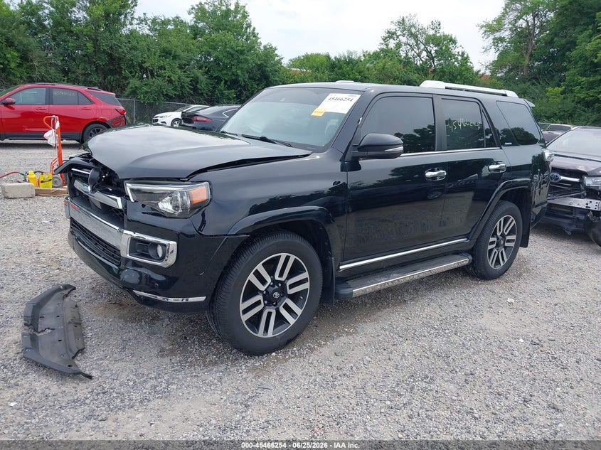 2020 Toyota 4runner VIN JTEBU5JR3L5799234 IAAI salvage auction — FRONT END, Salvage (Ohio), sold $17,100 on 2026-07-31 (photo 2)