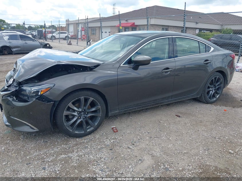 2016 Mazda 6 VIN JM1GJ1W56G1473684 IAAI salvage auction — FRONT & REAR, Junk Bill Of Sale Mv2459 (Wisconsin), sold $425 on 2026-07-28 (photo 2)