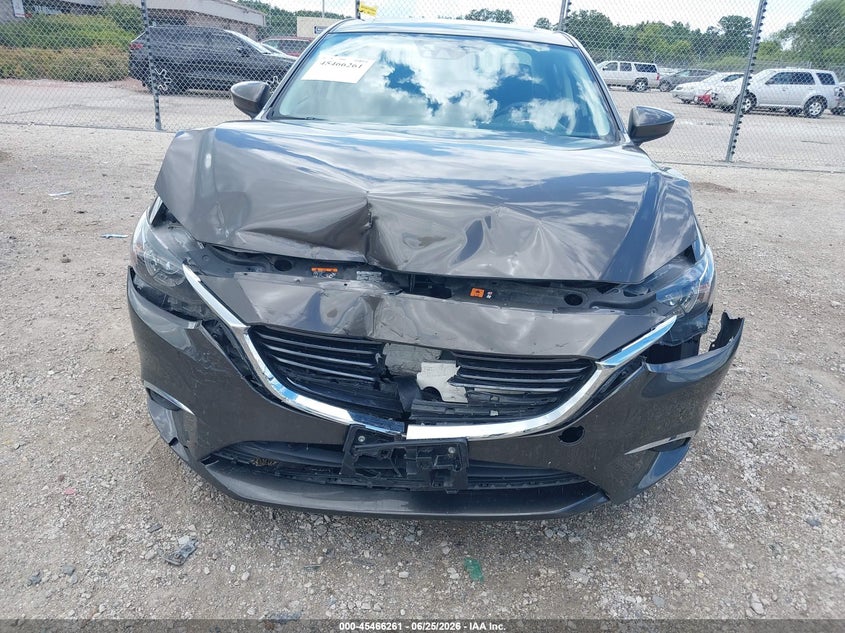 2016 Mazda 6 VIN JM1GJ1W56G1473684 IAAI salvage auction — FRONT & REAR, Junk Bill Of Sale Mv2459 (Wisconsin), sold $425 on 2026-07-28 (photo 6)