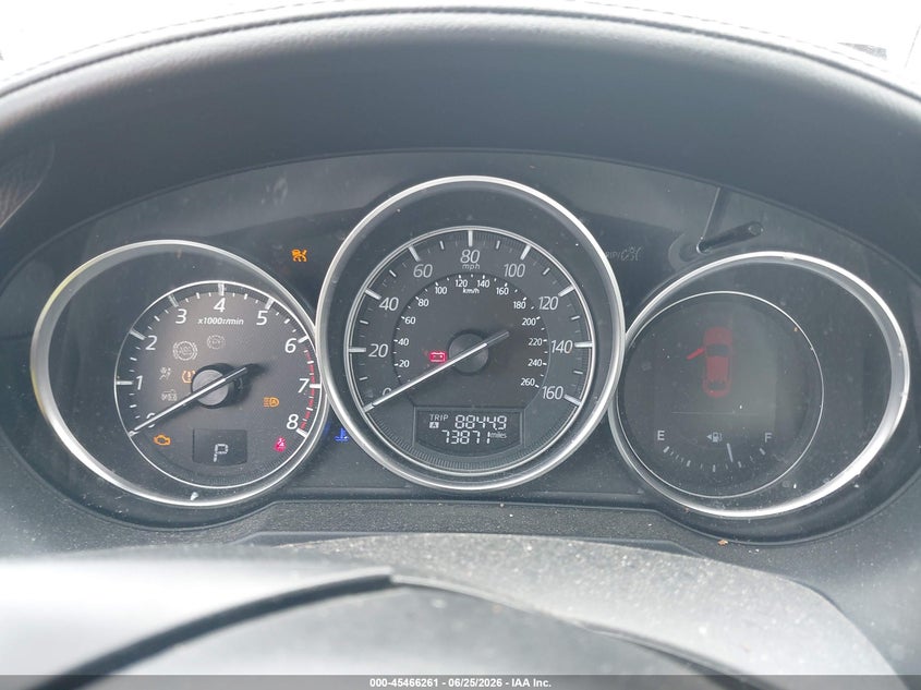 2016 Mazda 6 VIN JM1GJ1W56G1473684 IAAI salvage auction — FRONT & REAR, Junk Bill Of Sale Mv2459 (Wisconsin), sold $425 on 2026-07-28 (photo 7)