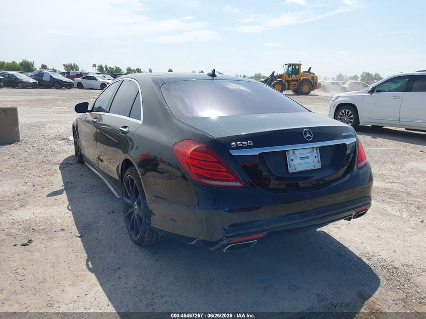 2015 Mercedes-benz S-klasse VIN WDDUG8CB0FA130023 IAAI salvage auction — REAR END, Salvage Title, sold $6,000 on 2026-07-31 (photo 6)