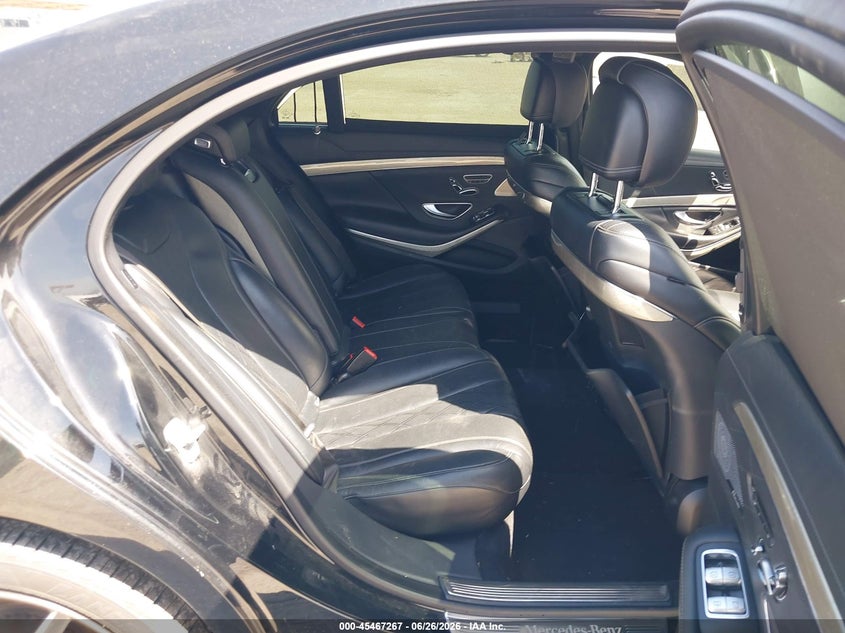 2015 Mercedes-benz S-klasse VIN WDDUG8CB0FA130023 IAAI salvage auction — REAR END, Salvage Title, sold $6,000 on 2026-07-31 (photo 8)