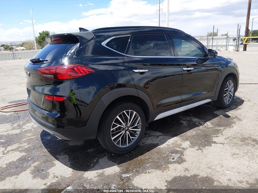 2020 Hyundai Tucson VIN KM8J33ALXLU119687 IAAI salvage auction — NORMAL WEAR, Salvage Title, sold $1,550 on 2026-07-29 (photo 4)