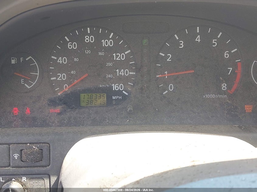 2000 Nissan Maxima VIN JN1CA31D0YT767275 IAAI salvage auction — FRONT & REAR, Rebuildable (Florida), sold $350 on 2026-07-20 (photo 7)