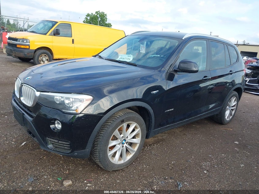 2015 BMW X3 VIN 5UXWX9C56F0D48283 IAAI salvage auction — NORMAL WEAR, Clear (Michigan), sold $1,200 on 2026-08-01 (photo 2)