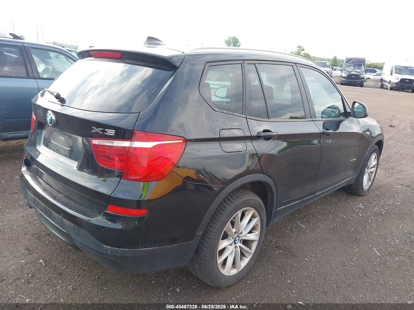 2015 BMW X3 VIN 5UXWX9C56F0D48283 IAAI salvage auction — NORMAL WEAR, Clear (Michigan), sold $1,200 on 2026-08-01 (photo 4)