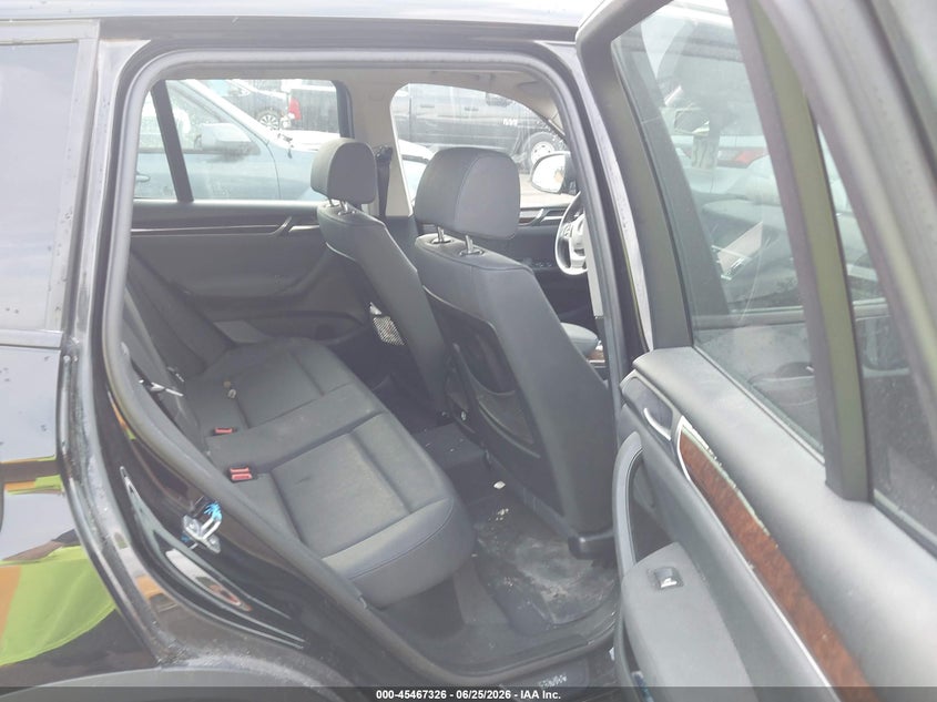 2015 BMW X3 VIN 5UXWX9C56F0D48283 IAAI salvage auction — NORMAL WEAR, Clear (Michigan), sold $1,200 on 2026-08-01 (photo 8)