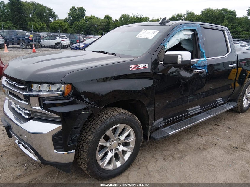 2019 Chevrolet Silverado VIN 3GCUYGEDXKG166569 IAAI salvage auction — SIDE, Salvage Title, sold $10,200 on 2026-07-31 (photo 6)