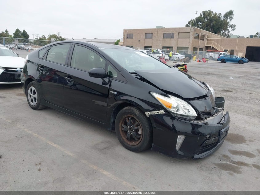 2012 Toyota Prius VIN JTDKN3DU1C5492036 IAAI salvage auction — FRONT END, Salvage (California), sold $975 on 2026-07-27 (photo 1)