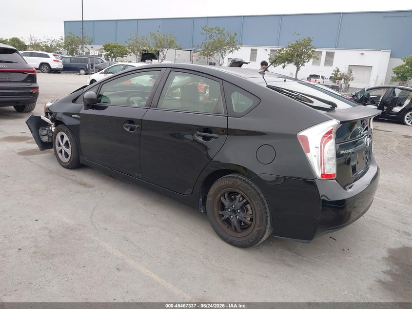 2012 Toyota Prius VIN JTDKN3DU1C5492036 IAAI salvage auction — FRONT END, Salvage (California), sold $975 on 2026-07-27 (photo 3)