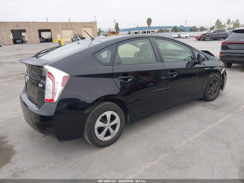 2012 Toyota Prius VIN JTDKN3DU1C5492036 IAAI salvage auction — FRONT END, Salvage (California), sold $975 on 2026-07-27 (photo 4)