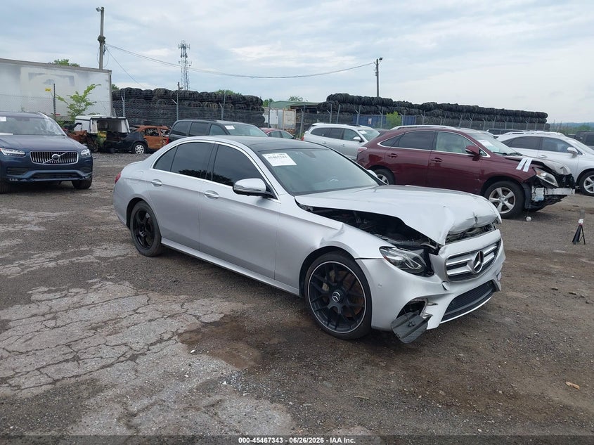 2019 Mercedes-benz E-klasse VIN WDDZF4KB1KA582978 IAAI salvage auction — FRONT END, Salvage Title, sold $7,000 on 2026-08-06 (photo 1)