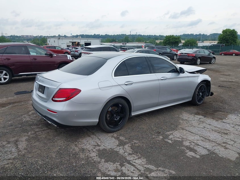 2019 Mercedes-benz E-klasse VIN WDDZF4KB1KA582978 IAAI salvage auction — FRONT END, Salvage Title, sold $7,000 on 2026-08-06 (photo 4)