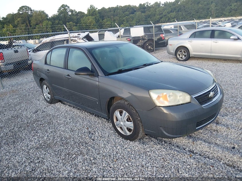 2007 Chevrolet Malibu VIN 1G1ZS58FX7F144212 IAAI salvage auction — NORMAL WEAR, Clear (Alabama), sold $250 on 2026-07-09 (photo 1)