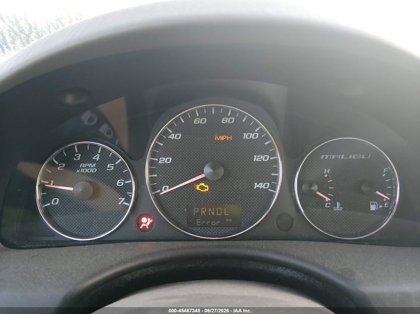 2007 Chevrolet Malibu VIN 1G1ZS58FX7F144212 IAAI salvage auction — NORMAL WEAR, Clear (Alabama), sold $250 on 2026-07-09 (photo 7)