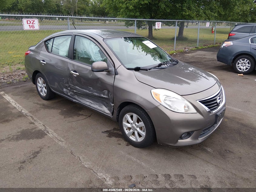 2012 Nissan Versa VIN 3N1CN7AP6CL819530 IAAI salvage auction — SIDE, Salvage Title, sold $300 on 2026-07-19 (photo 1)